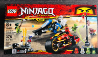 Lego Ninjago Kai’s Blade Cycle & Zane’s Snowmobile (New)