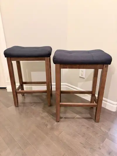 Set of 2 counter stools - 24” seat height, View more