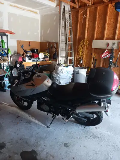 Excellent condition DL 1000 new tires well maintained mature rider 2 new helmets(turn key)please cal...