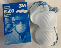 3M # 8500 Comfort Dust Masks - new