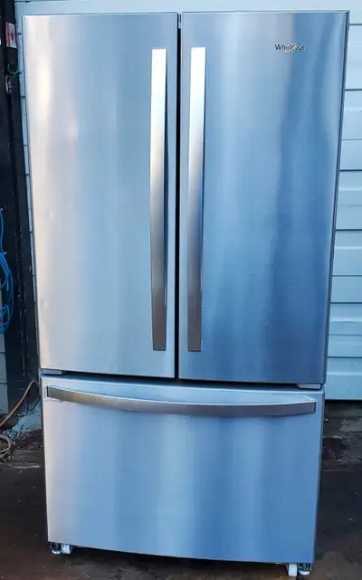 Whirlpool French Door fridge - Very good condition, Clean, View more