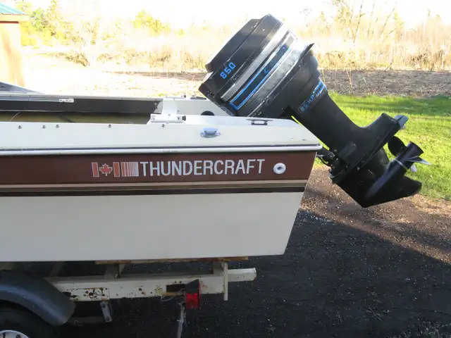 15 FT. THUNDERCRAFT BOAT in Powerboats & Motorboats in Belleville - Image 3