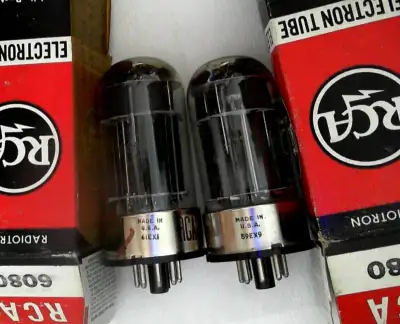 VINTAGE 1960's STRONG TESTED 6V6GT/GTA TUBES, View more
