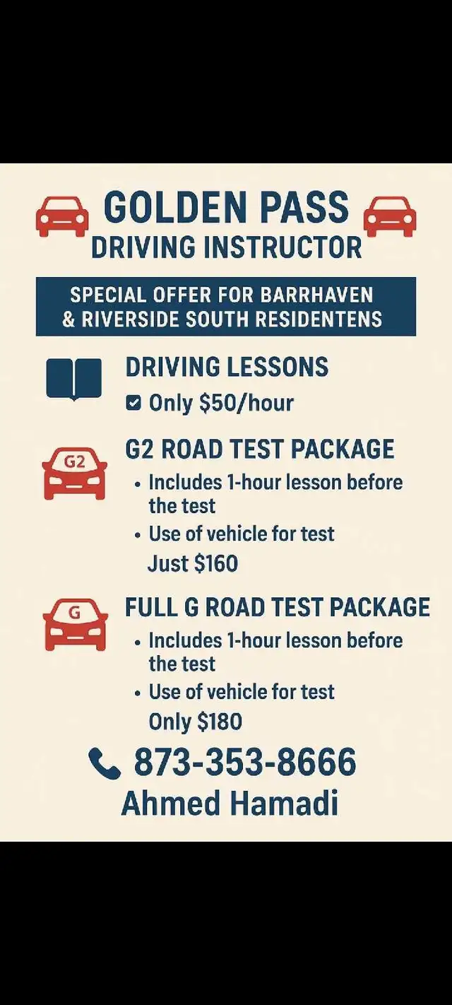 Golden driveing instructor422963728709079040