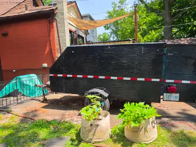 9.5ft solid Utility trailer. Registration included. READ DESCRIP, View more