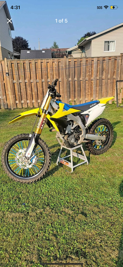 2018 Rmz450 fuel injected Runnung mint condition $3200 and its yours