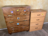 2 KIDS DRESSERS FOR $50! DELIVERY AVAILABLE!