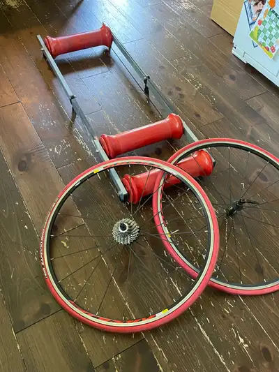 Bike Rollers + Wheels & Tires, View more