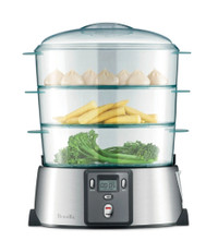 1-Tier Food Steamer (HS2241WD) - White, 4 Qt