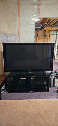 Samsung 58" tv and stand