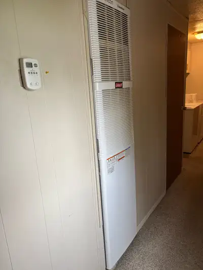 Installed 2023 in Mobile Home in Glen Elm Trailer park in Regina. Tenants must vacate or have traile...