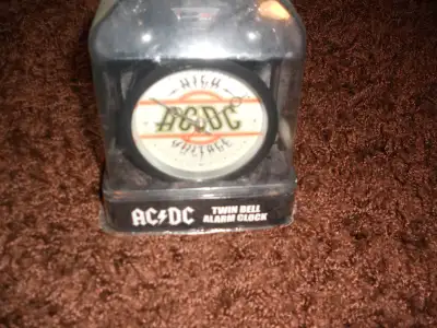 AC/DC alarm clock new in package, View more