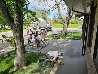 Concrete, Concrete driveway, Paving, Pavers, Excavation, Excavator, patio, Porch, Concrete repair, I...