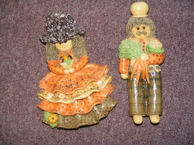 Vintage Ornament Dough - Grandma and Grandpa - 60's/70's in Arts & Collectibles in Saint John