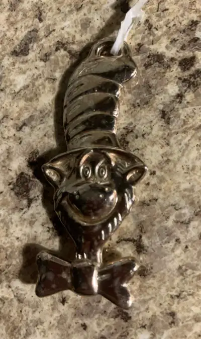 Christmas Tree Ornament Dr. Seuss Cat In The Hat Metal - $5 AND - Christmas Tree Ornament $10