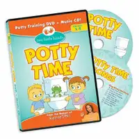 Potty Time DVD/CD set-Very good condition + 3 baby books