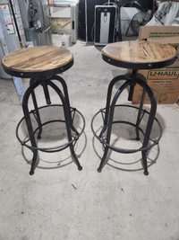 Bar stools for sale with a cool modern industrial look