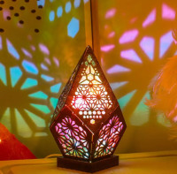 Mini Boho Glow - 20 cm LED Projection Lamp