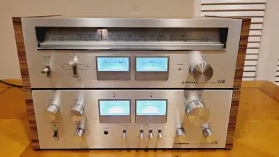 vintage pioneer SA-7700 amplifier TX-6700 tuner combo, View more