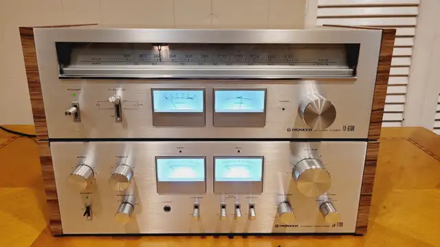 vintage pioneer SA-7700 amplifier TX-6700 tuner combo in Stereo Systems & Home Theatre in Mississauga / Peel Region - Image 2