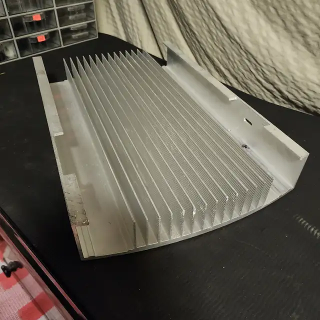 large aluminum heatsink DIY project heat dissipation, heat