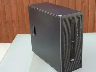 HP EliteDesk 800 G2 TWR Desktop in excellent condition. No hard drive installed. You also can select...