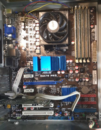 ASUS M4A78 Pro Motherboard+CPU+RAM Combo