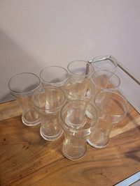 Drinking Glasses - set of nine (9)