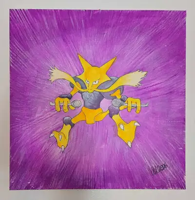 Handmade Pokémon paintings, View more