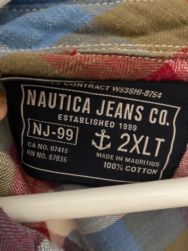 Washed & NEW Nautica Jeans Co shirt