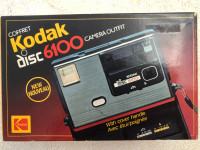 Kodak disk 6100 vintage  camera - collectible