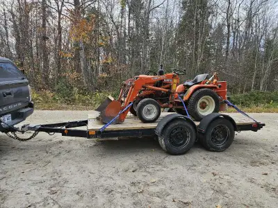 Tracteur diesel Kubota B4200D avec pelle 4WD, View more