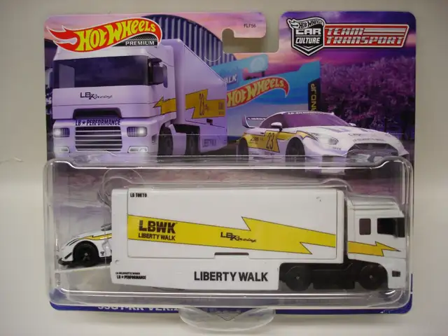 Hot Wheels LB-Silhouette GT Nissan 35 GT RR Flipside Hauler #56630066608259851211