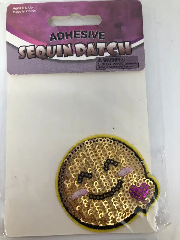 Lot of brand new Adhesive Sequin  patches - NIP62863271943811122