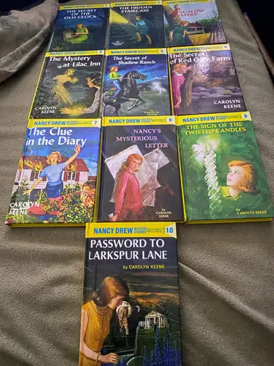 Nancy Drew Mystery Stories Books 1-10, View more