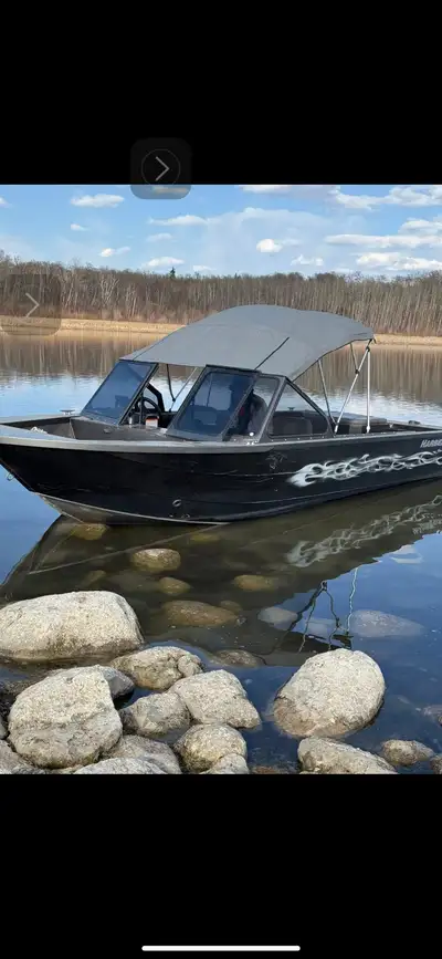 2011 HaberCraft 2075 whitewater 5.7l Chevy vortex 325 horsepower Only 168 Hours on boat Canvas shelt...