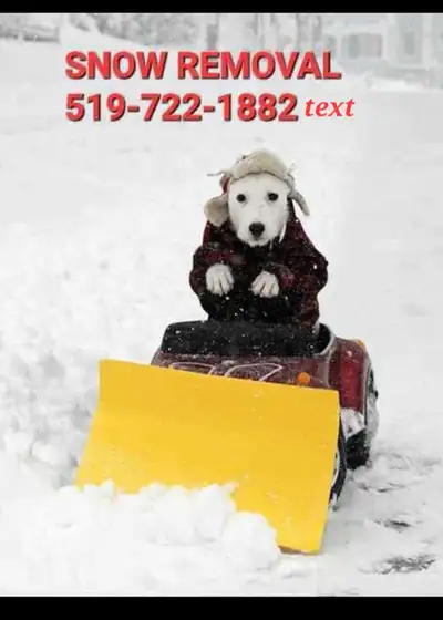 snow removal, View more