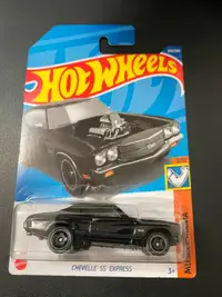 Hot wheels Chevy Chevrolet chevelle SS express black