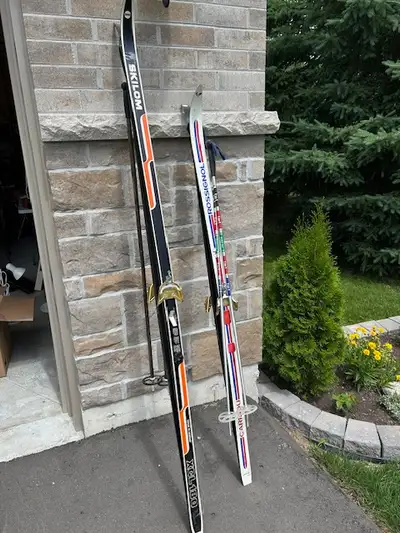 Cross Country Skis – Set 0f 2 – Men’s and Women’s, View more