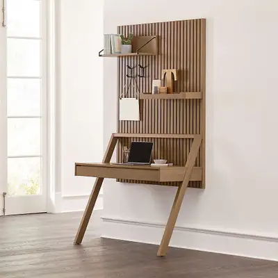 Crate and Barrel Batten Desk, View more