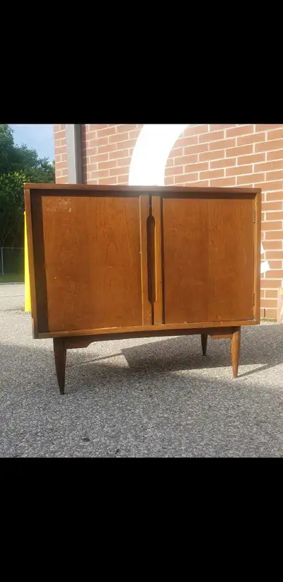 Mid-Century Modern Record Cabinet, View more
