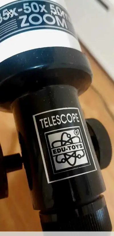 Edu-Toys 35x-50x 50mm Zoom Terrestrial Telescope, View more
