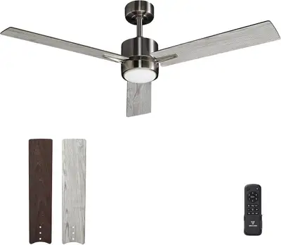 Vagizm Ceiling Fan 52'' with Light: Modern Remote Control Fans D, View more