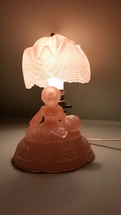 Sweet Pink Lady Vintage Lamp, View more