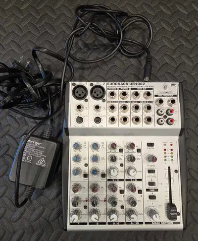 Behringer Eurorack UB1002 mixer, View more