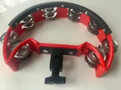 Mounted Tambourine,Drum Set Tambourine with Mounting Eye Bolt, Hi Hat Tambourine,Mountable Tambourin...