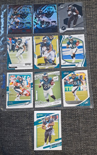 Miles Sanders football cards 