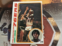 1978-79TOPPS basketball Darryl Dawkins card
