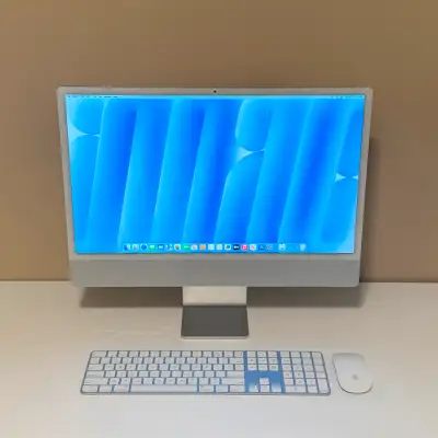 M3 iMac in Excellent Condition with Upgraded Magic Keyboard, View more
