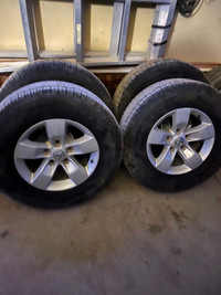 17” Dodge Rims with Pirelli Scorpion tires